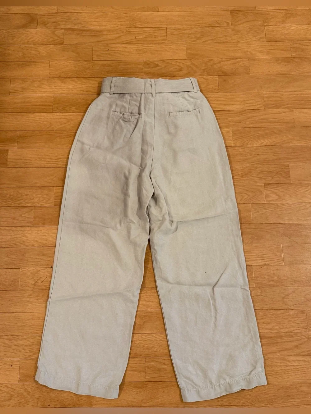 Aritzia Wilfred Linen Trouser Pants